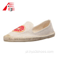 Najwyższej jakości moda New Design Canvas Espadryle